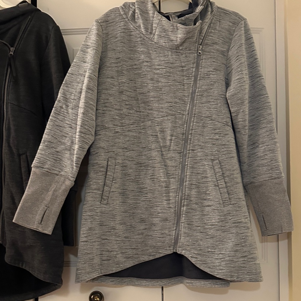 Mondetta Gray Varsity Jacket